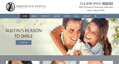 Desktop Screenshot of bridgeviewdental.com